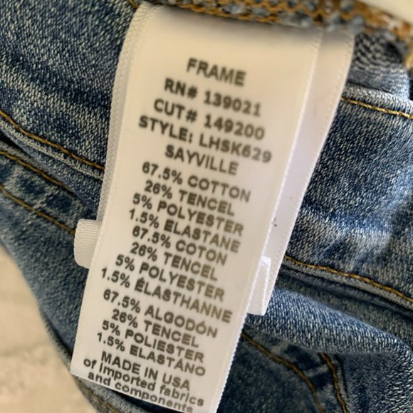 SOLDFRAME Denim Le High Waist Skinny Jeans - Picture 10 of 14